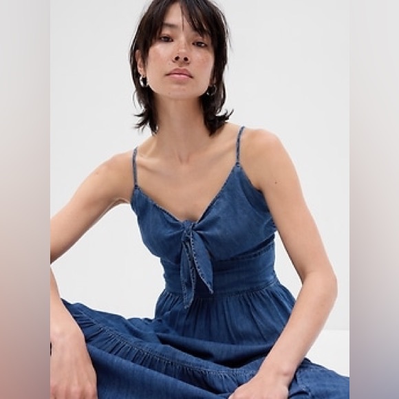 Gap Denim Maxi Dress - Picture 3 of 7